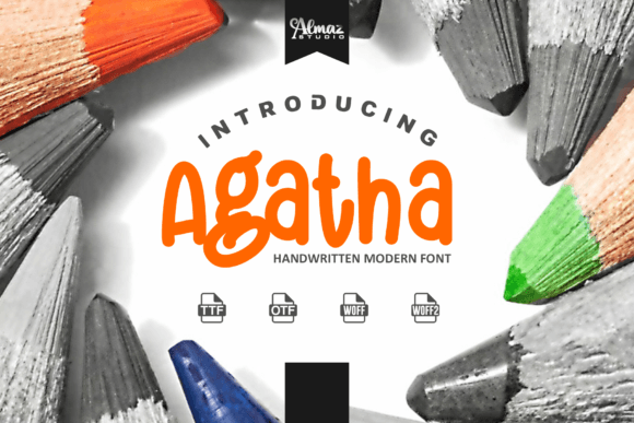 Agatha: The Handwritten Font That Brings Authenticity to Your Projects