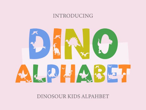 Bringing Jurassic Joy to Your Projects with the Dino Alphabet Font