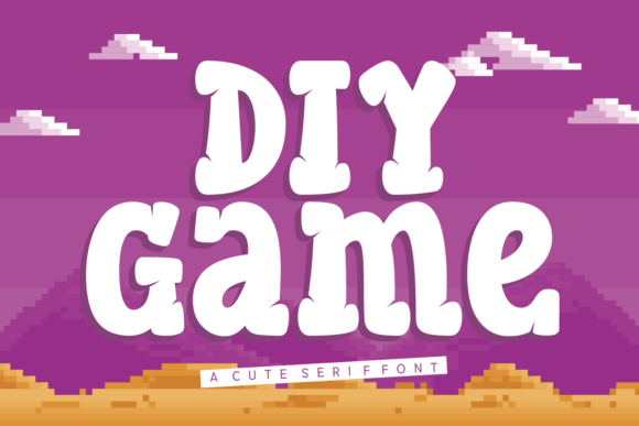 Diy Game: A Chubby Slab Serif for Playful Branding
