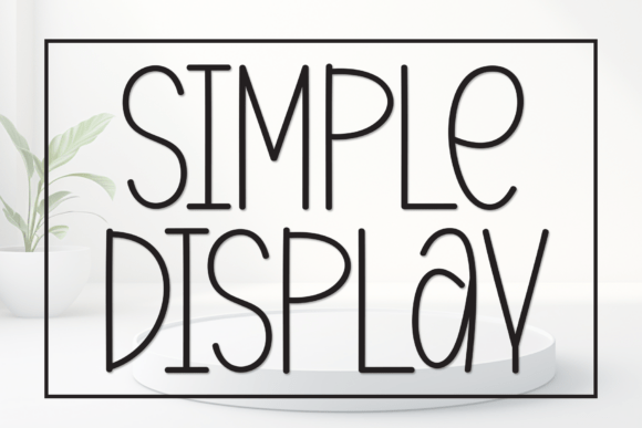 Elevate Your Design Game with Simple Display