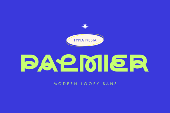 Exploring the Bold Loopy Style of the Palmier Typeface