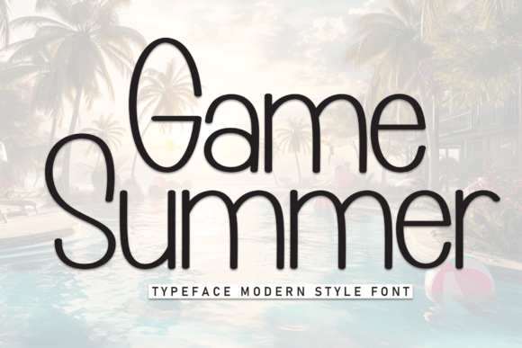 Game Summer: The Sweetest Handwritten Font for Your Projects