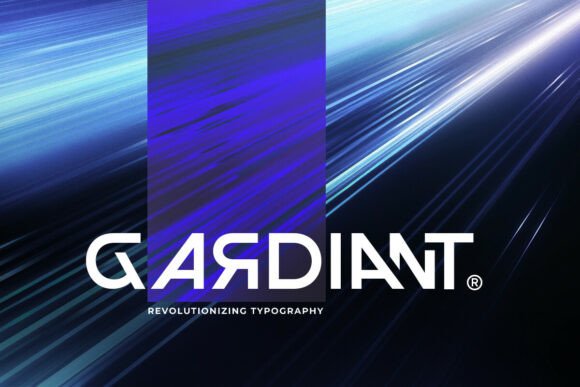 Gardiant: A Futuristic Typeface for Modern Logos