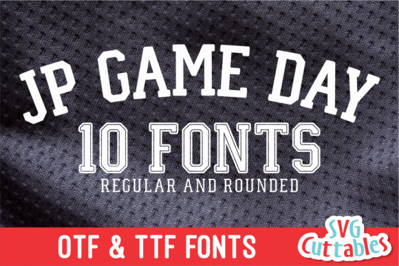 JP Game Day: A Sporty Serif for Bold, Creative Projects