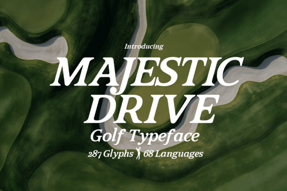 Majestic Drive: The Serif Typeface for Elevated Design