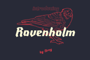 Ravenholm Slant: A Blackletter Revival with a Modern Edge