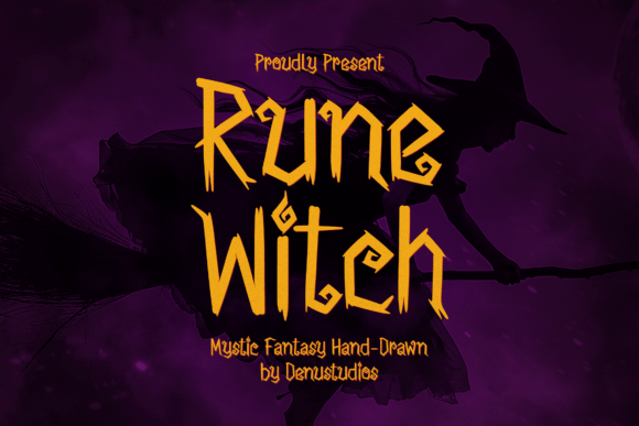 Rune Witch: A Typeface Plucked from Ancient Enchantment