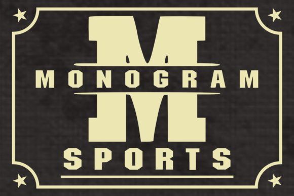 Score Big with Monogram Sports: The Ultimate Varsity Font