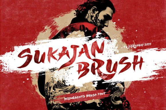 Sukajan Brush: Marrying Streetwear Rebellion with Brush Calligraphy